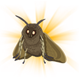 Mothshine emoji
