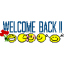Welcome Back emoji