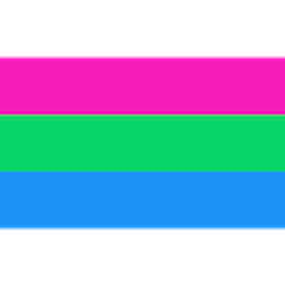 Polysexual Pride emoji