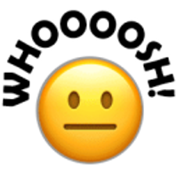 Whoosh emoji