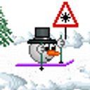 Snowman Ski emoji