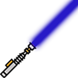 Lightsaber Dark Blue emoji