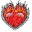 Flaming Heart emoji