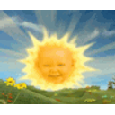 Baby Sun Teletubbies emoji