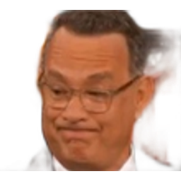 T Hanks Golden Globe emoji