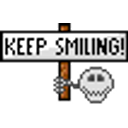 Keep Smiling emoji