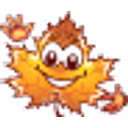 Leaf Wave emoji