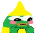Donkiflushed emoji