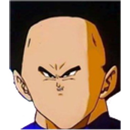 Vegeta Cringe emoji