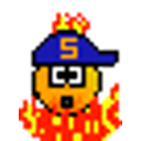 Burning emoji