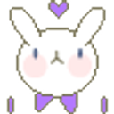 Rabbit Hearts emoji