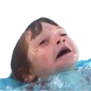 Drowning Kid Meme emoji