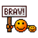 Brav emoji