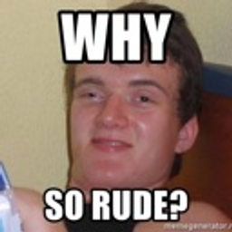 Whysorude emoji