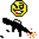 Disturbed Shooter emoji