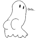 Twerking Ghost emoji