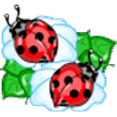 Ladybug Hearts emoji