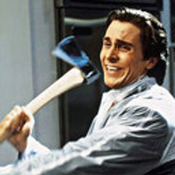 Patrick Bateman Has An Axe emoji