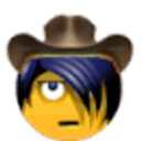Emo With Cowboyhat emoji