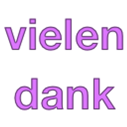 Vielen Dank emoji