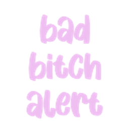 Bad Bitchalert emoji
