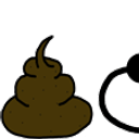 Eat Poop emoji