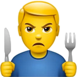 Hangry Guy emoji