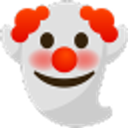 Clown Ghost emoji