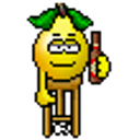 Pear Drunk emoji