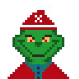 Grinchpixel emoji