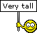Very Tall emoji