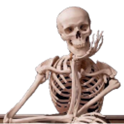 Skelwait emoji