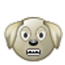 Dog Growl emoji