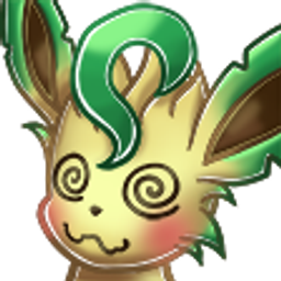 Leafeon Confused emoji