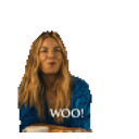 Woo Yes Jaclyn White Lotus emoji