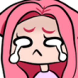 Pink Cry emoji