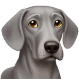 Weimaraner Dog emoji