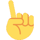 Finger Wave emoji