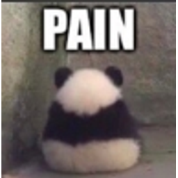 Panda Pain emoji