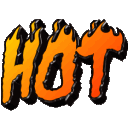 Orange Hot emoji
