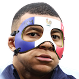 Mbappe Mask France Football emoji