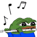 Flute Pepe emoji