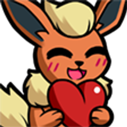 Flareon Love emoji