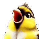 Goldfinch Scream emoji