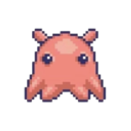 Pixel Octopus emoji