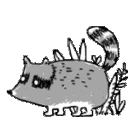 Raccoon 3q emoji
