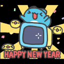 Newyear Capoo emoji