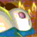 Rainbow Unicorn Peek emoji