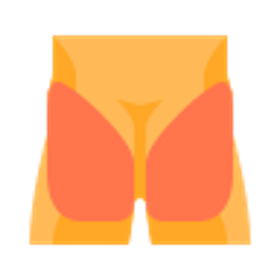Glutes emoji