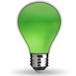 Lightbulb Green emoji